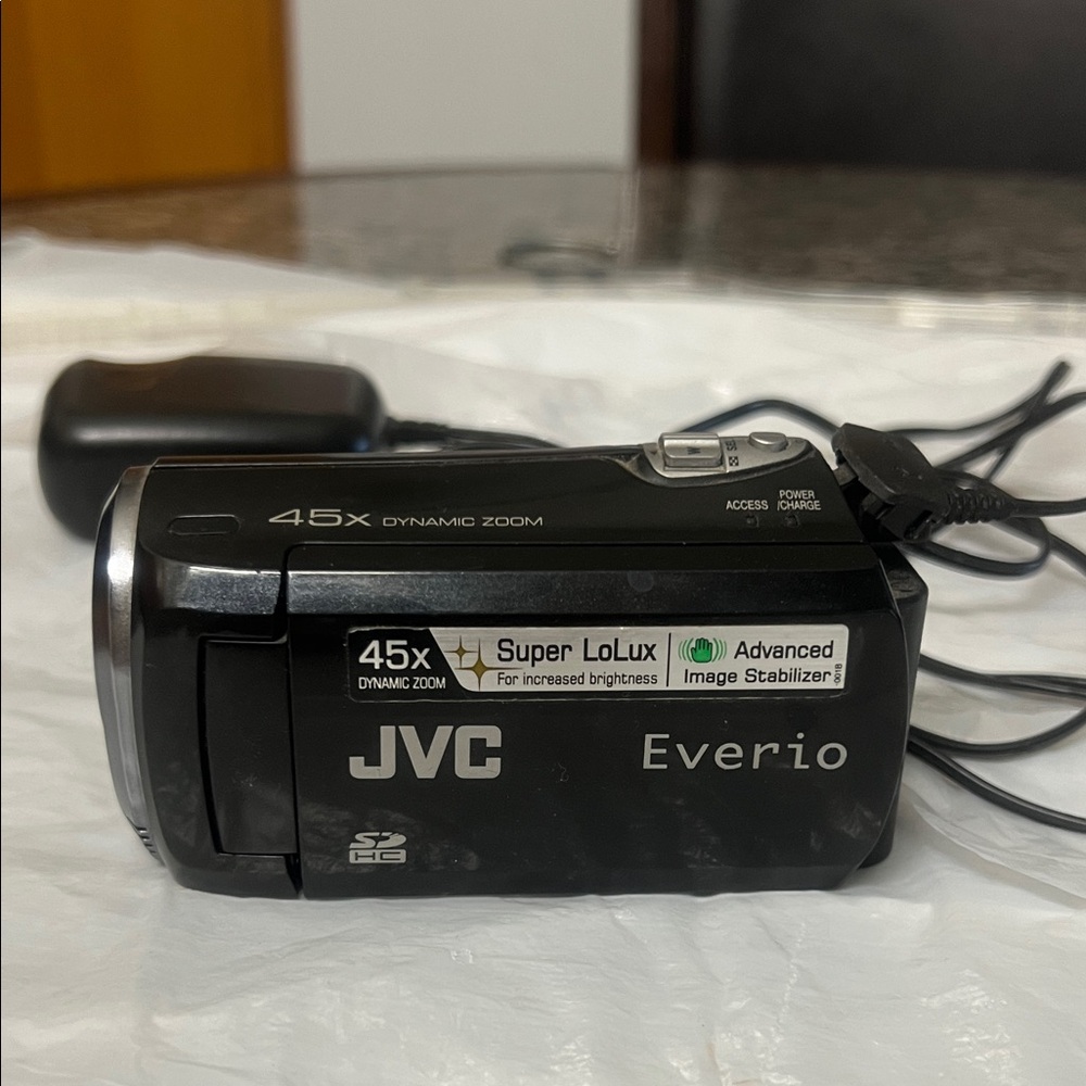 JVC Everio Black Digital Camera with Super LoLux Technology
